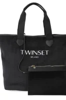 2in1 shopper táska TWINSET 	fekete	